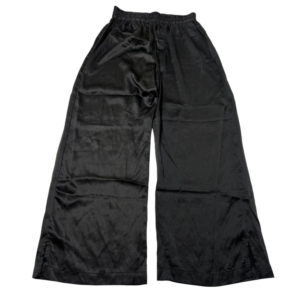 Reformation Black Wide Leg Pants